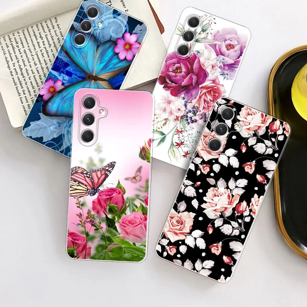 Прозрачный мягкий силиконовый чехол из ТПУ для Samsung M34 M14