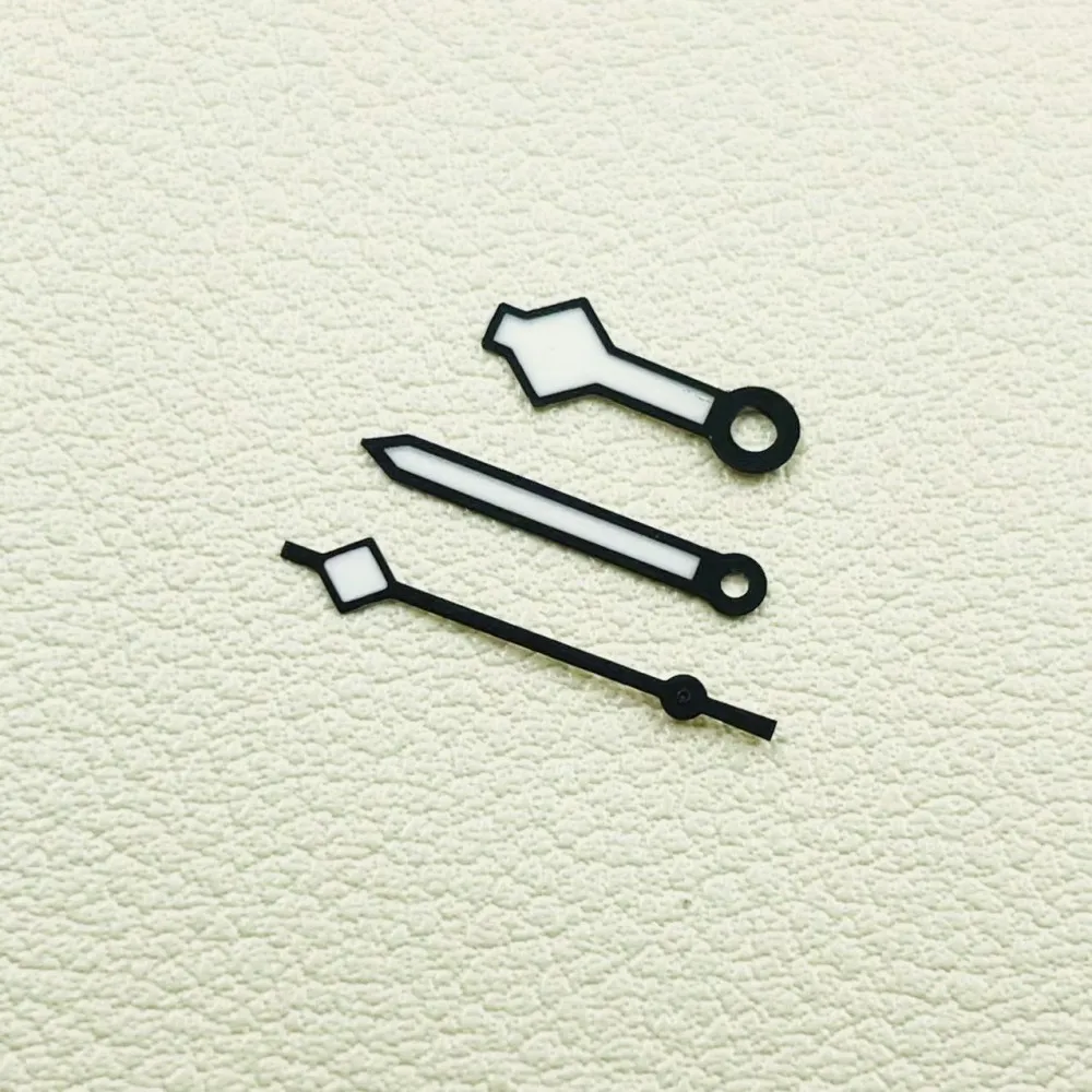 New NH35 snowflake watch needle diving watch NH36 mechanical movement modified blue and green luminous