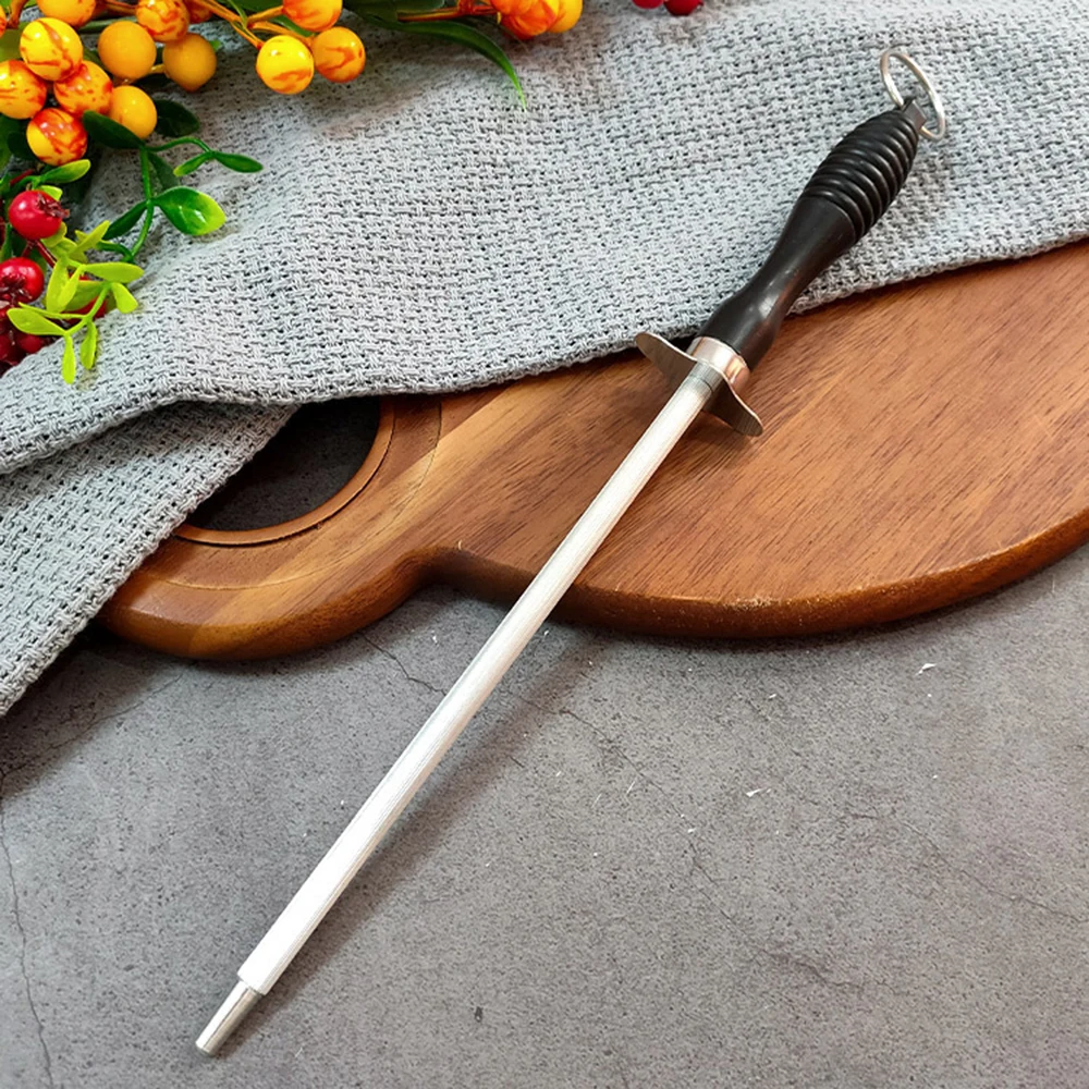 

2Pcs Sharpening Stick, Professional Sharpening Steel for Master Chef, Cooking Knife and or Gourmet Blade Sharpening Stick