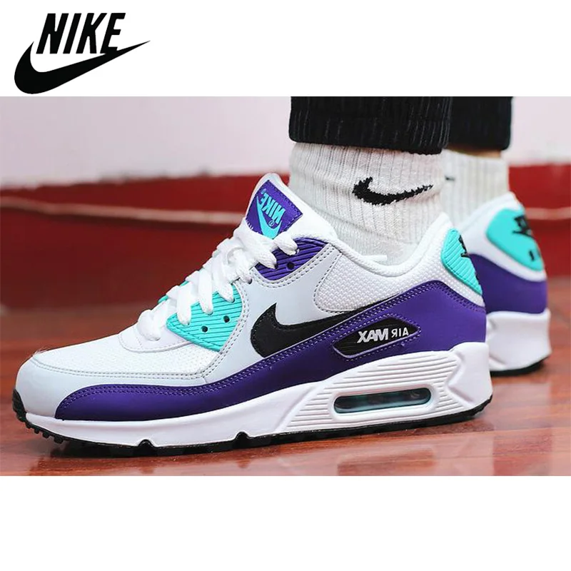 

Мужские кроссовки унисекс Max90 NIKE AIR MAX 90 необходимая Мужская обувь для бега оригинальные камуфляжные кроссовки обувь