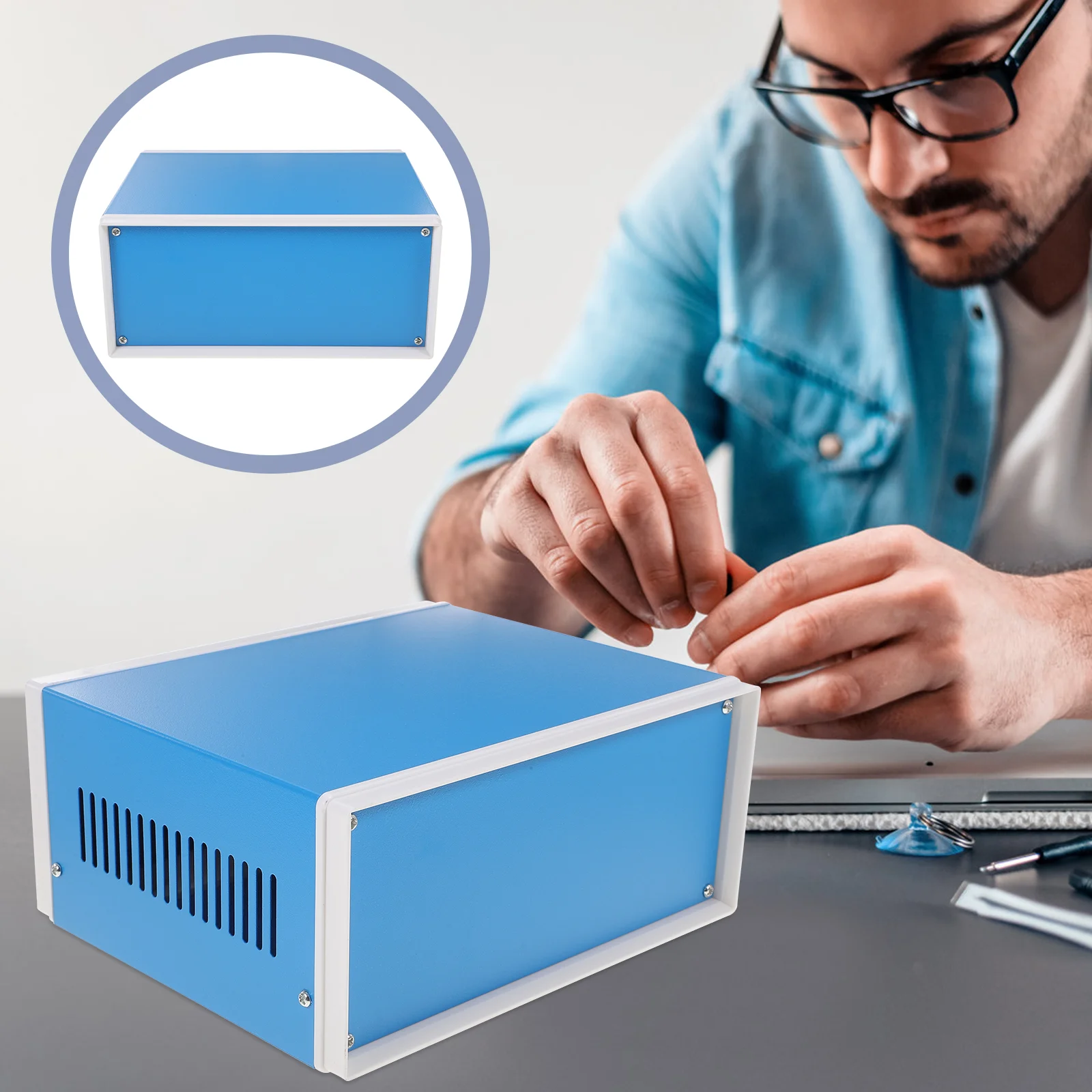 Электронная распределительная коробка DIY Электрический корпус Корпус