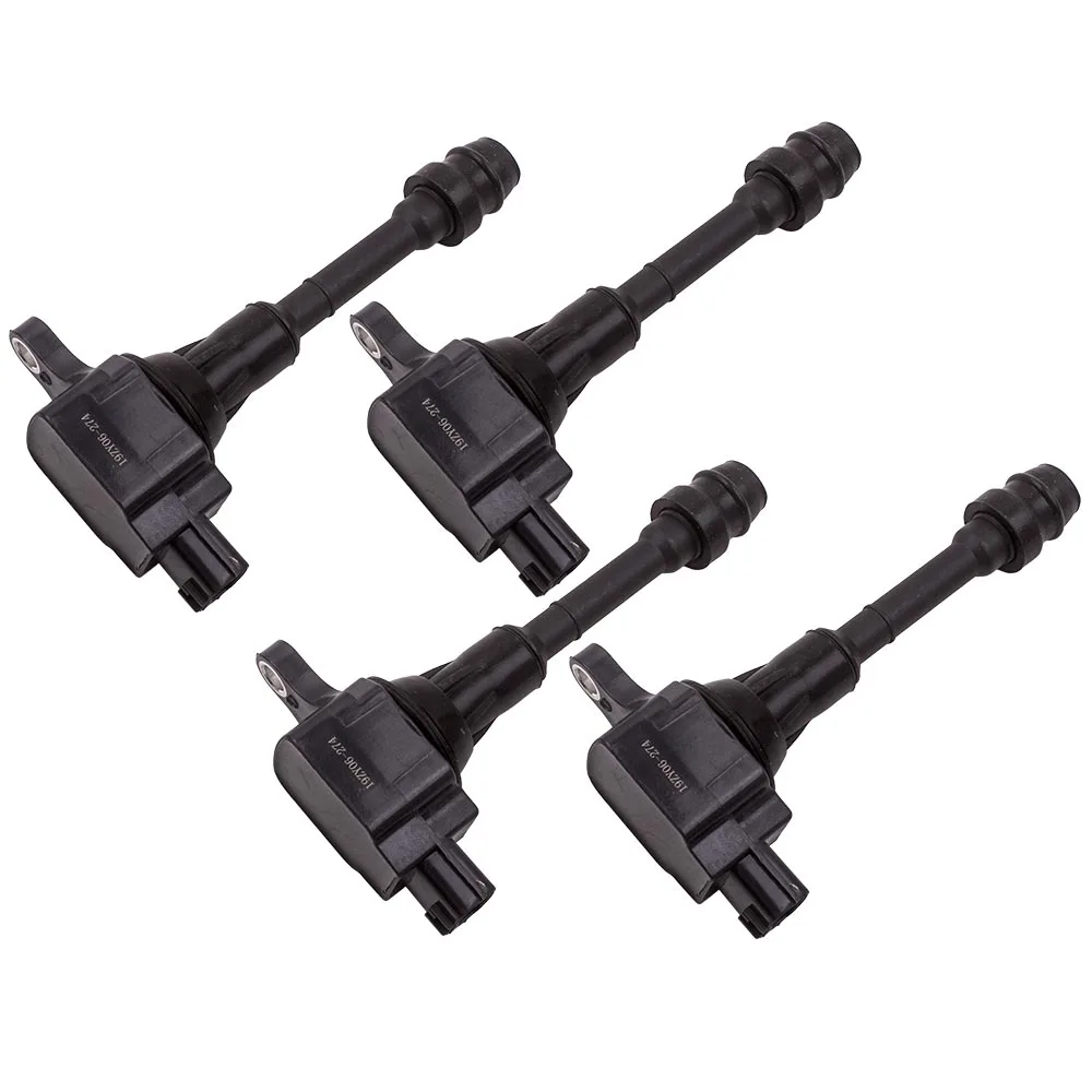 

4x катушки зажигания для Nissan Xtrail X-Trail T30 T31 01-09 2.5L QR25DE 224488H315