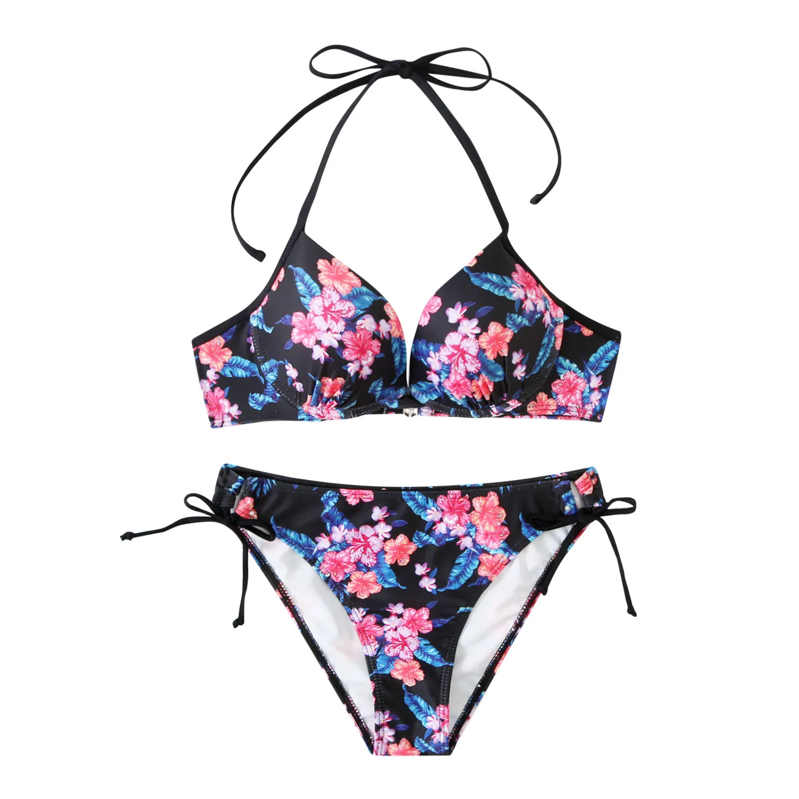 

Women Bandeau Bandage Bikini Set Push-Up Brazilian Elegant Swimwear Beachwear Swimsuit Sexy Fashion Swimwears Swimsuit bikini