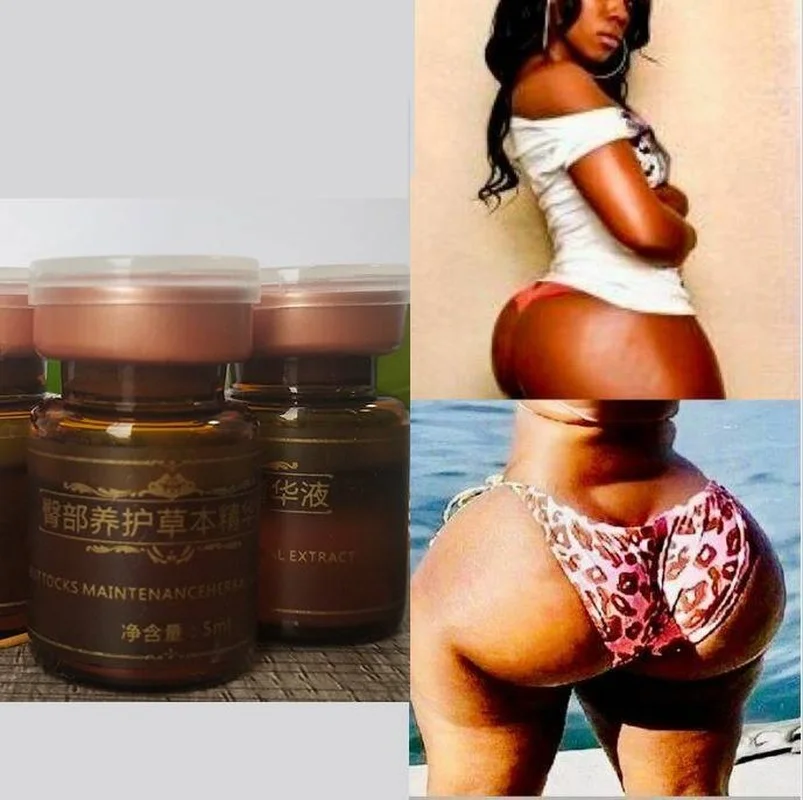 

3pc Butt Care, Herbal Essence Butt Enhancement Oil Big Butt Butt Lift Massage Highlight Curve More Powerful Hip Lift Enlargement