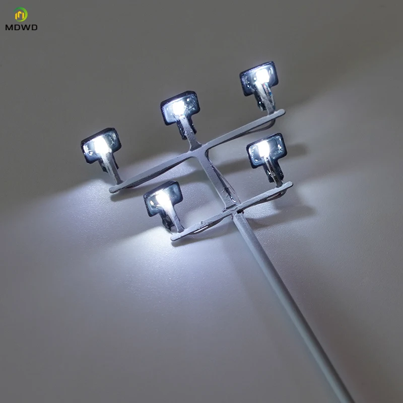 Ламповые стойки модель железной дороги светодиодный фонарный столб настенные