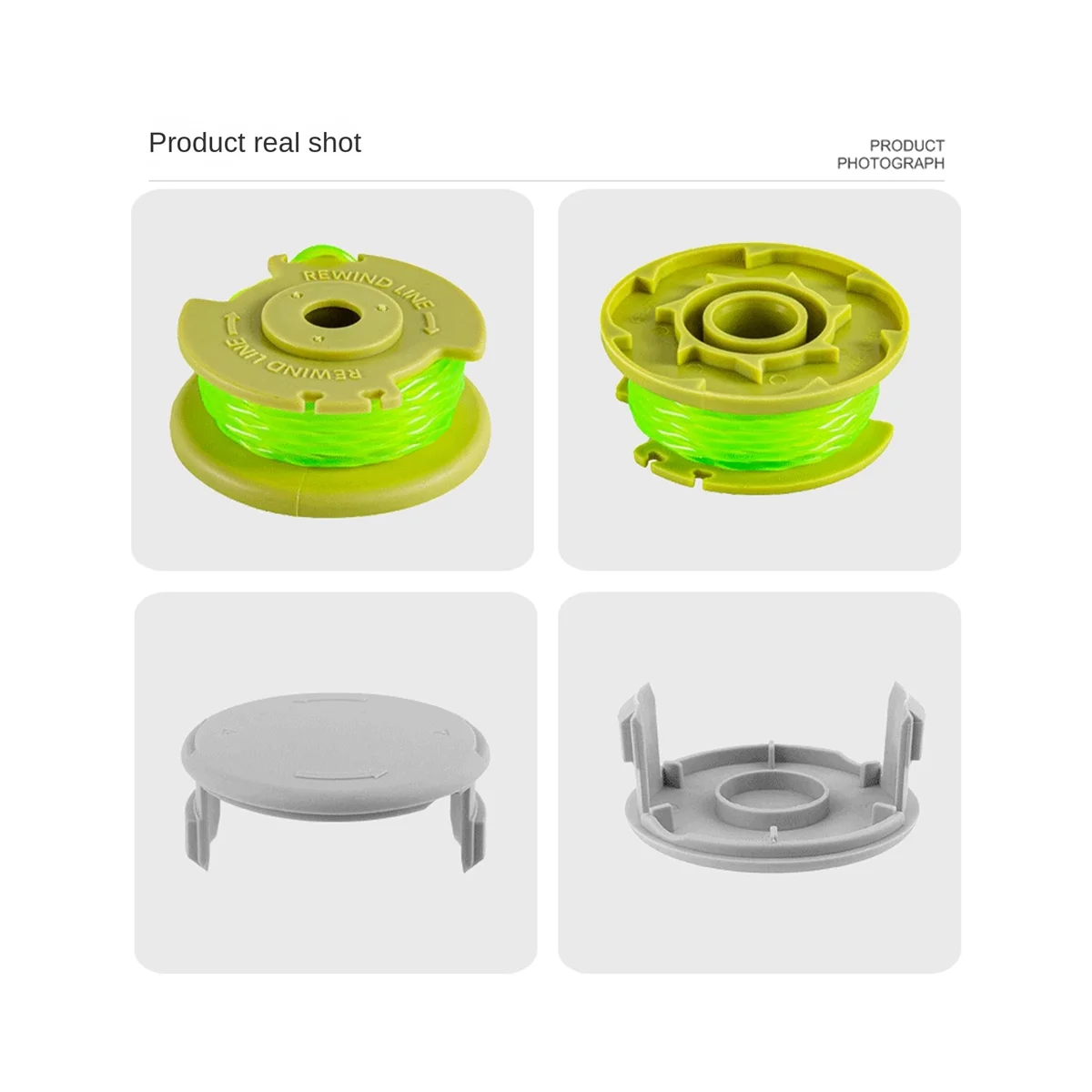 Аксессуары для косилки Ryobi RYOBI 4 упаковки крышка газонокосилки AC80RL3/AC14HCA