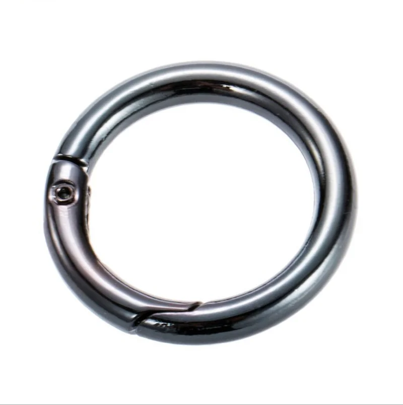 35mm Alloy Open Ring Buckle Bracelet Jewellery Making Accessorie Spring DIY Linker for Outdoor Mountaineering Split Ring Hanging