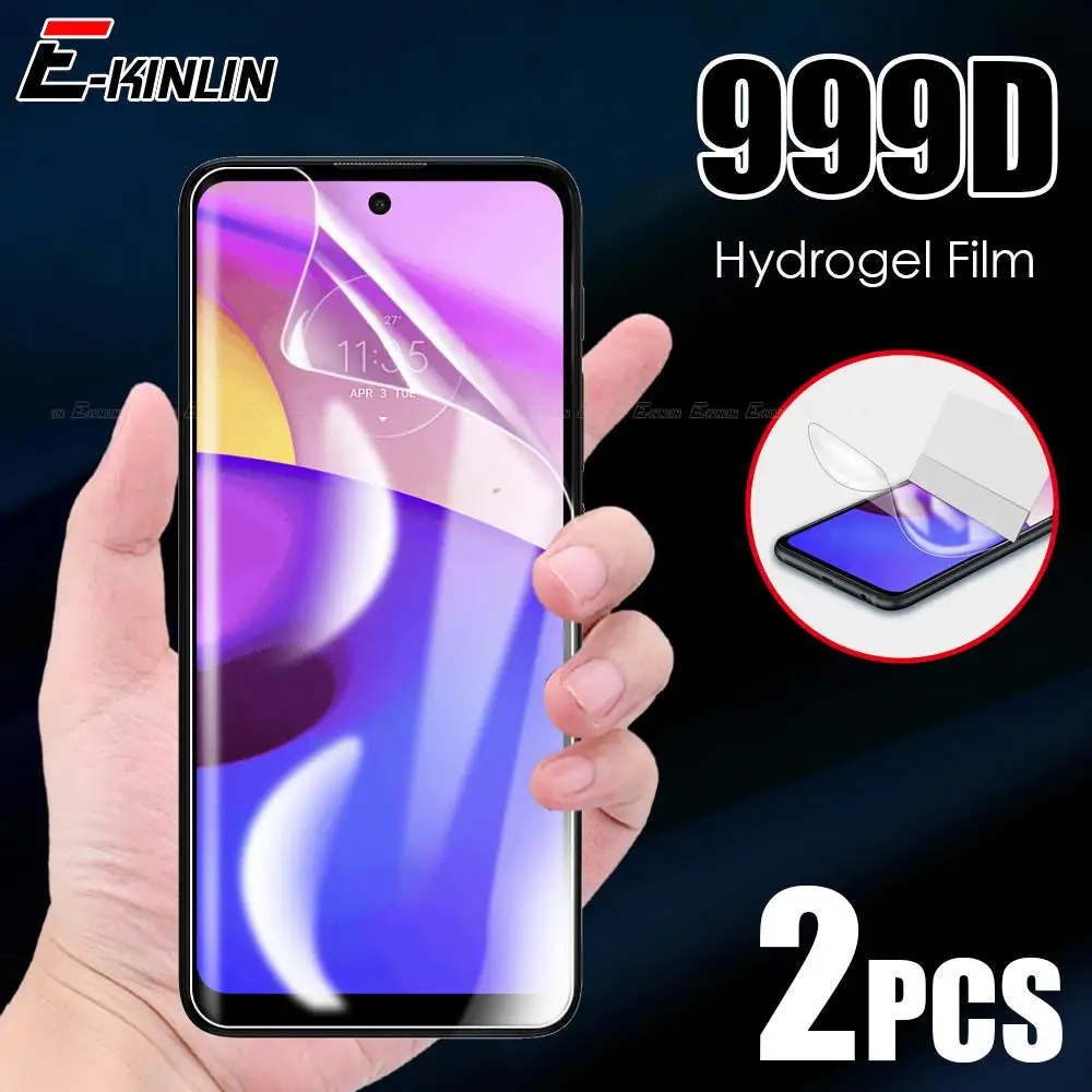 

Full Cover Soft Hydrogel Film For Motorola Moto E40 E22s E32 E32s E30 E7 E7i E6 E6s Z4 Power Plus Screen Protector Film No Glass