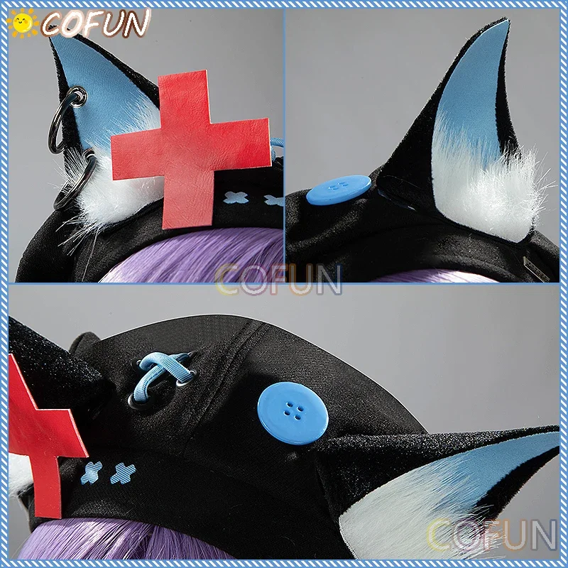 COFUN [по индивидуальному заказу] игра NIJISANJ Ike Eveland косплей костюм повседневная