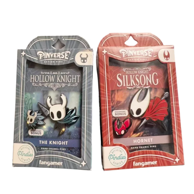 Металлический значок Hollow Knight, брошь Silksong HornetThe Knight, твердая эмаль, булавки с персонажами аниме, коллекция подарков (art.: 3920d2ae94b60) - 3920d2ae94b60