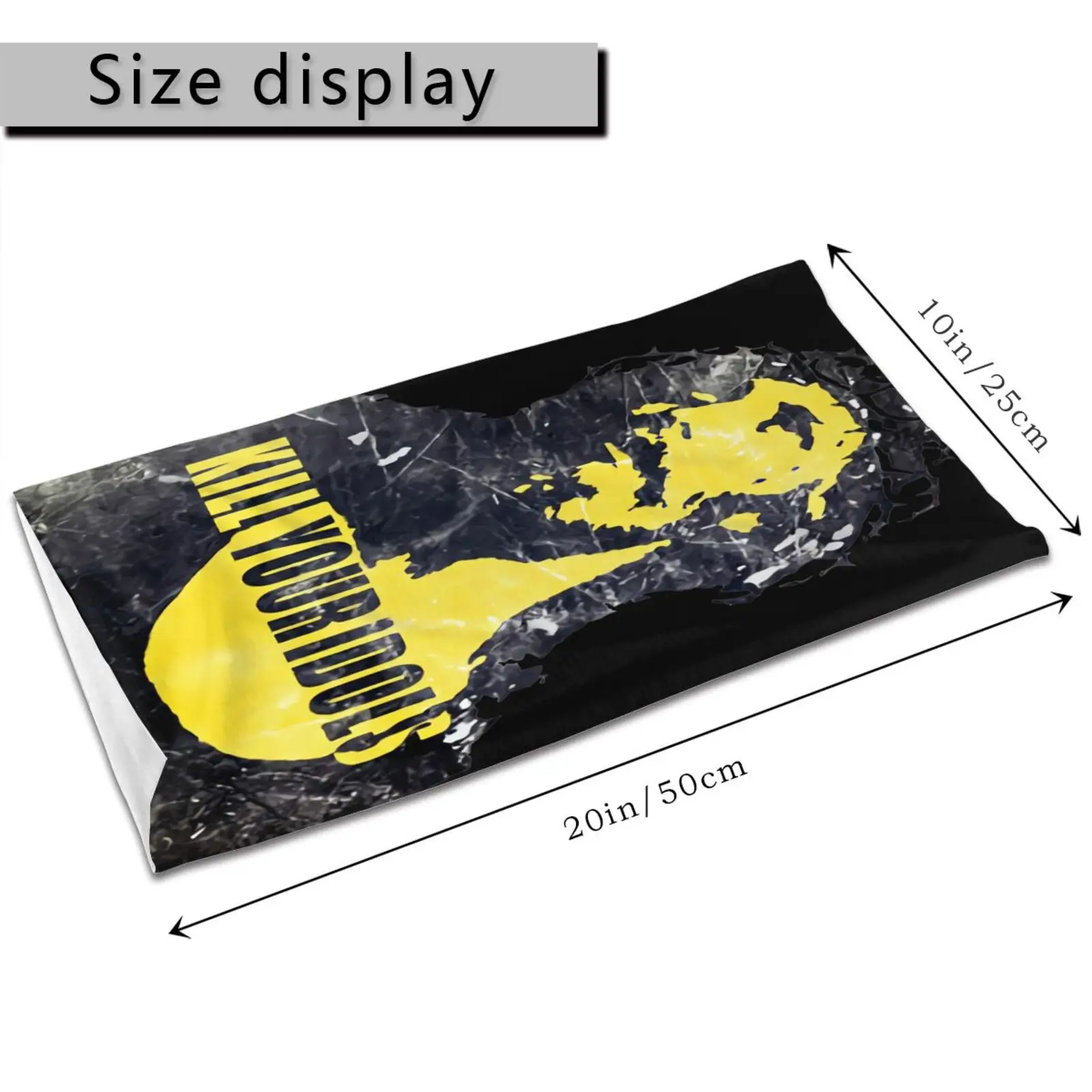 E1Syndicate Kill Your Idols Gunsn Roses Men's Balaclava Hunting Military Man Scarf Bandana Woman Cycling |