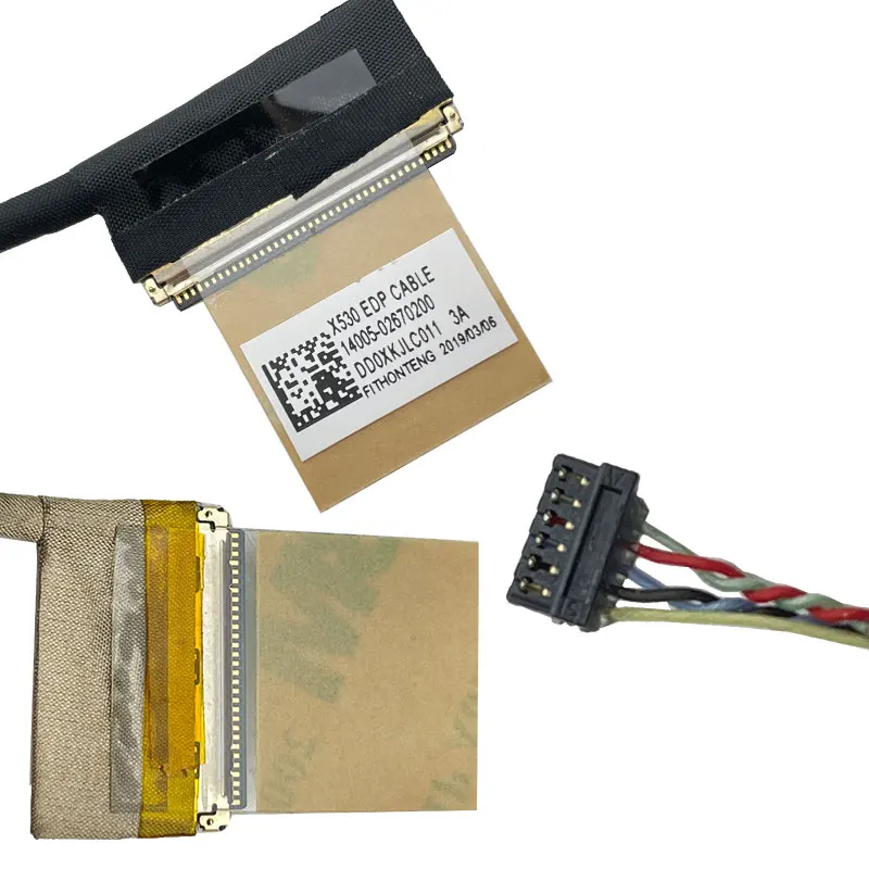 Новая линия для ASUS X530 S530 S5300 DD0XKJLC000/011 14005- 02670100 /20 Ноутбук Светодиодный ЖК-дисплей