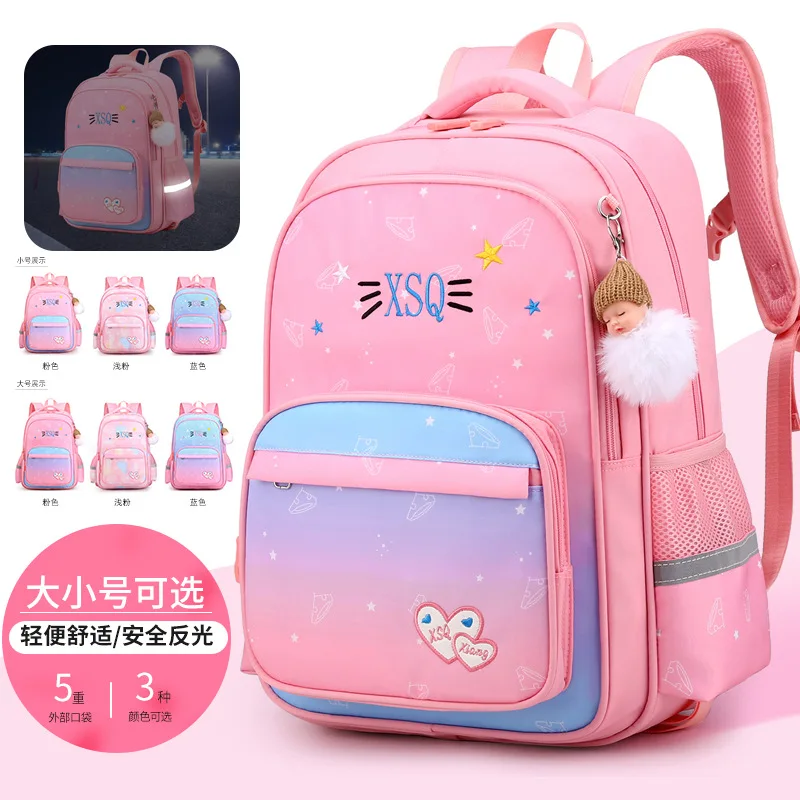 Children School Bags Girls Kids book bag Primary Orthopedic school backpack princess Backpack schoolbag kids Mochila Infantil