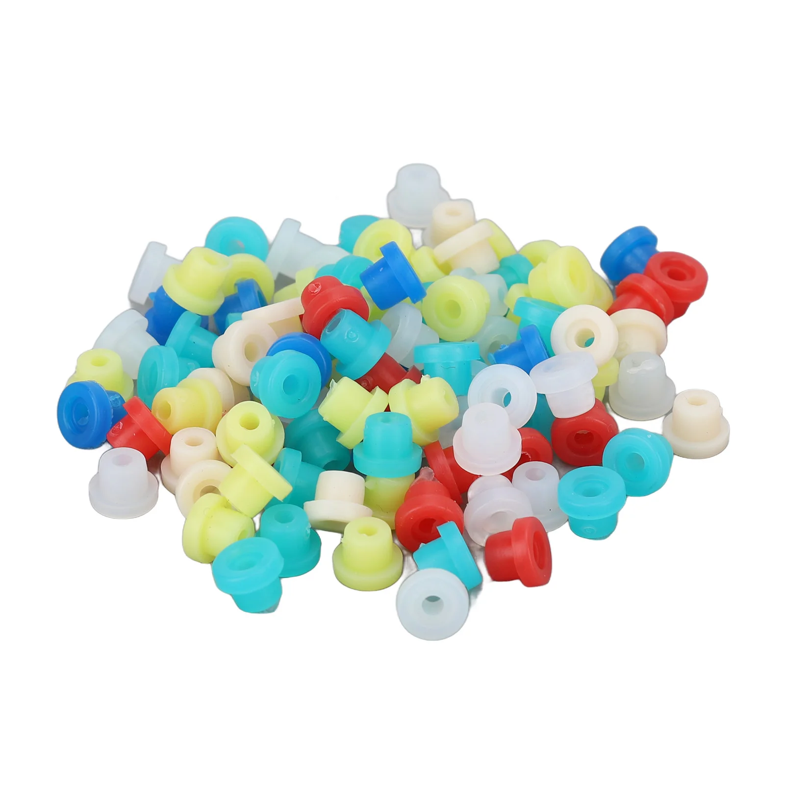 

100 шт., мягкие профессиональные кольца для татуировок