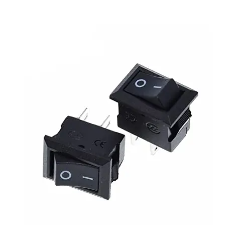 5 шт. переключатель KCD11 2 контакта ВКЛ-ВЫКЛ Бытовая лампа 117S 250V 3A