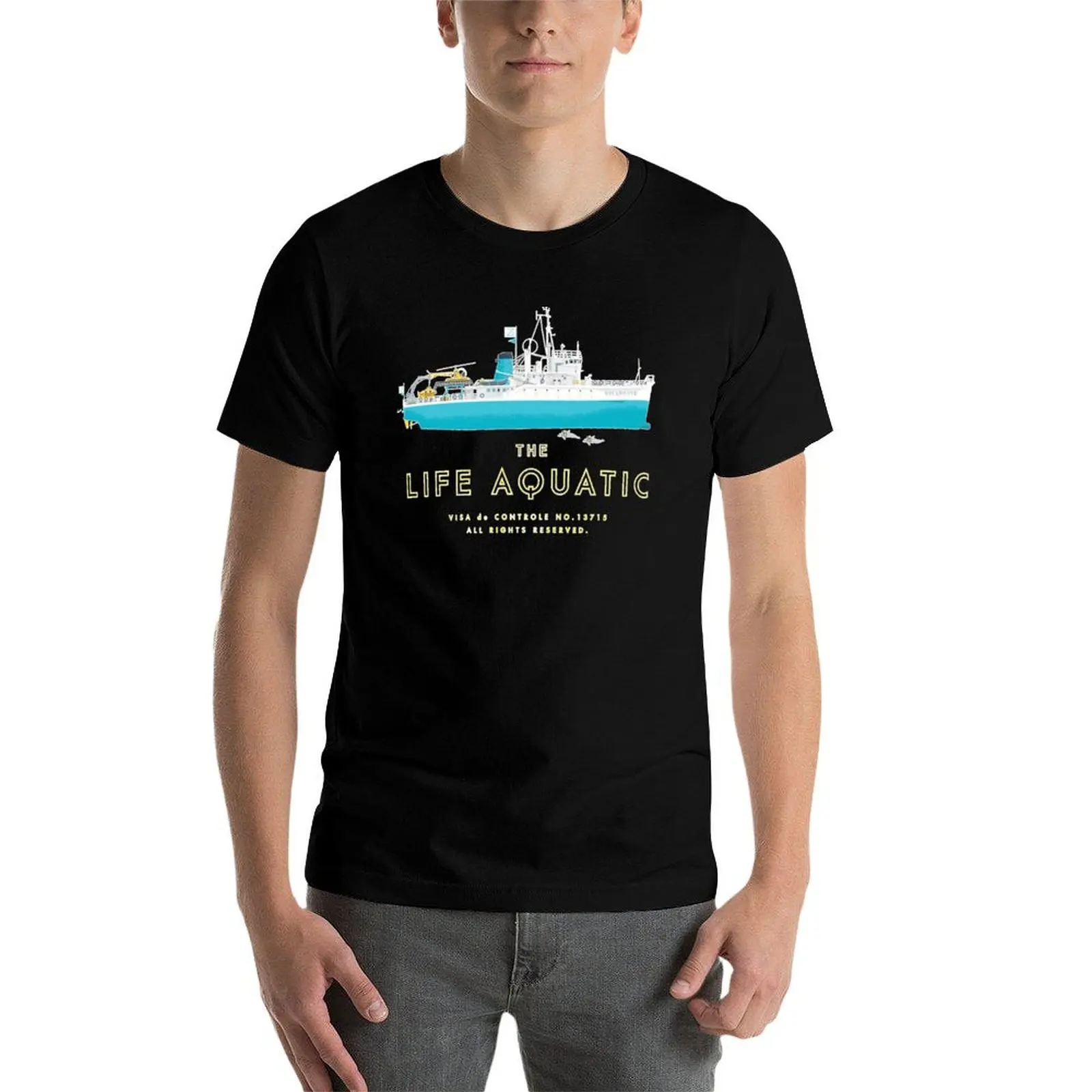 Фото Футболка The Life Aquatic With Steve Zissou, быстросохнущая, влагоотводящая. №4