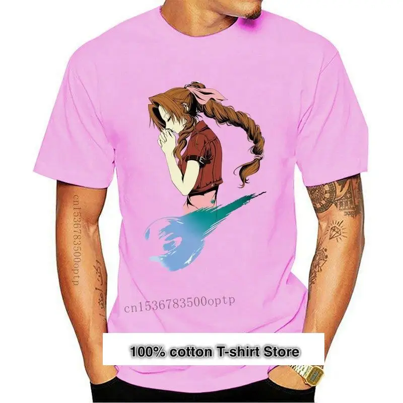 

Nueva Mujer Fantasy Vii Aerith gainsdistrict de Ffvii blanco T camisa Camiseta extragrande