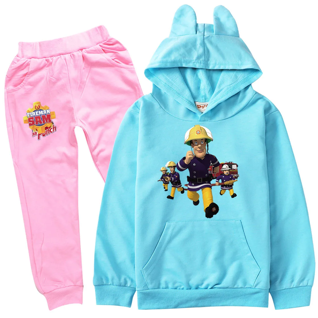 Комплект одежды Fireman Sam для маленьких мальчиков Детский костюм на день рождения