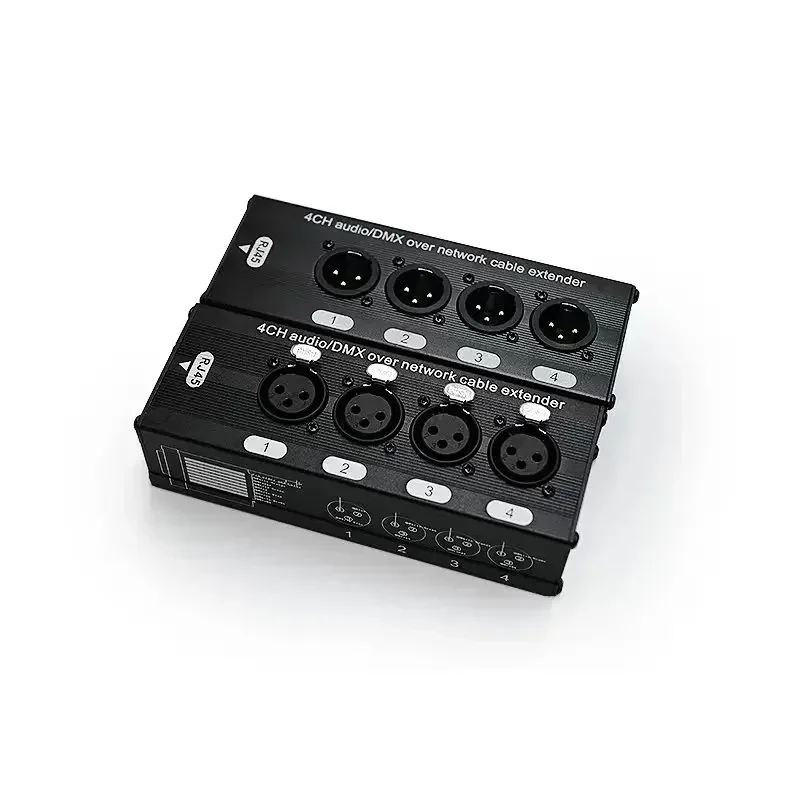 1 штекер гнездо удлинитель сетевого сигнала 4 XLR светового преобразования