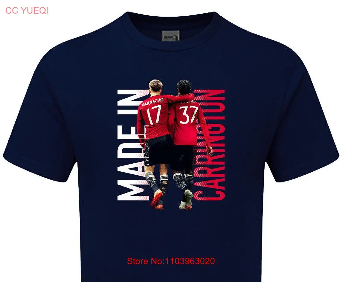 Сделано в каррингтоне гарнато 17 Mainoo 37 Объединенная футболка модный товар