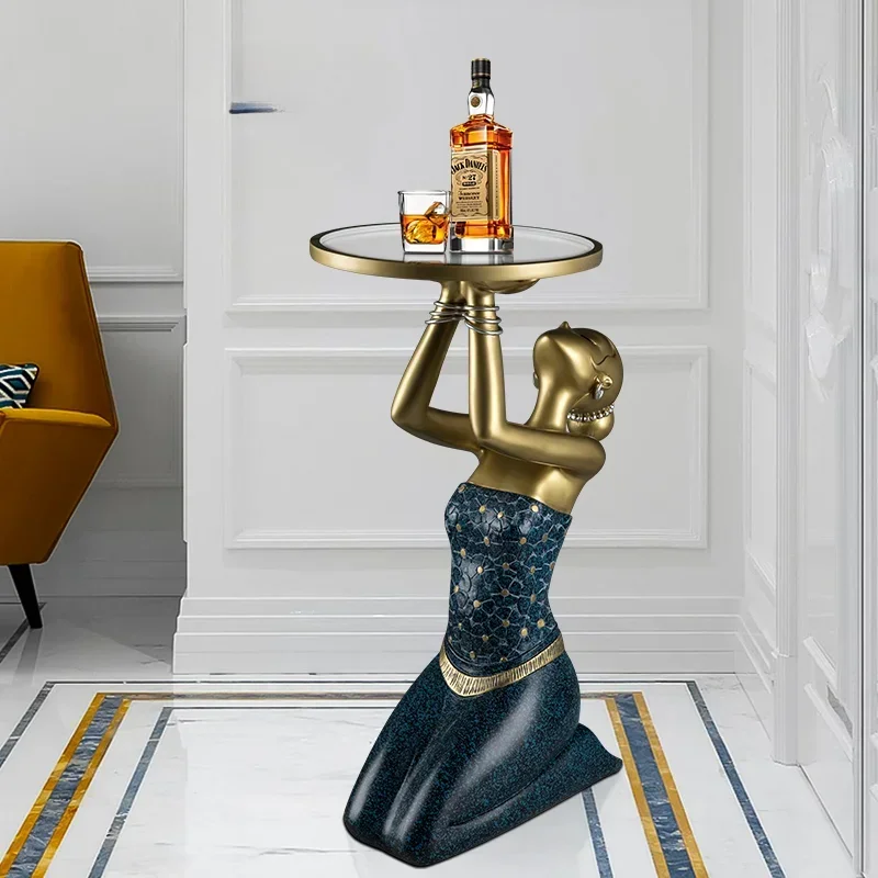 Скандинавские круглые журнальные столики чайный салон низкая роскошь