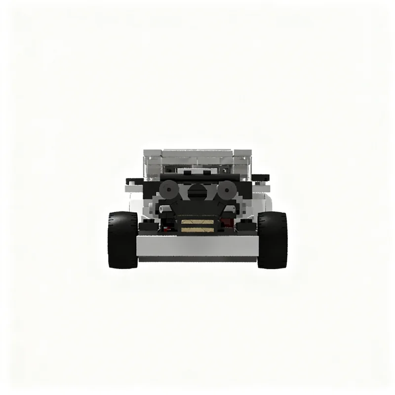 Фото 209 деталей MOC Hot Rod - Модель Modex X City Champions, строительные блоки, конструктор, идея для рождественского подарка, коллекция, художественная сборка. №1