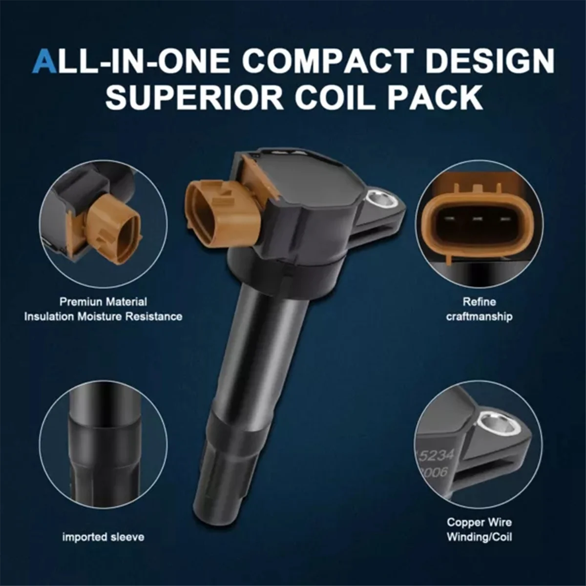 2 шт. Катушка зажигания для SUZUKI Swift SX4 Grand Vitara Kizashi 4Cyl катушка 3340051K40 33400-51K40 33400-51K20