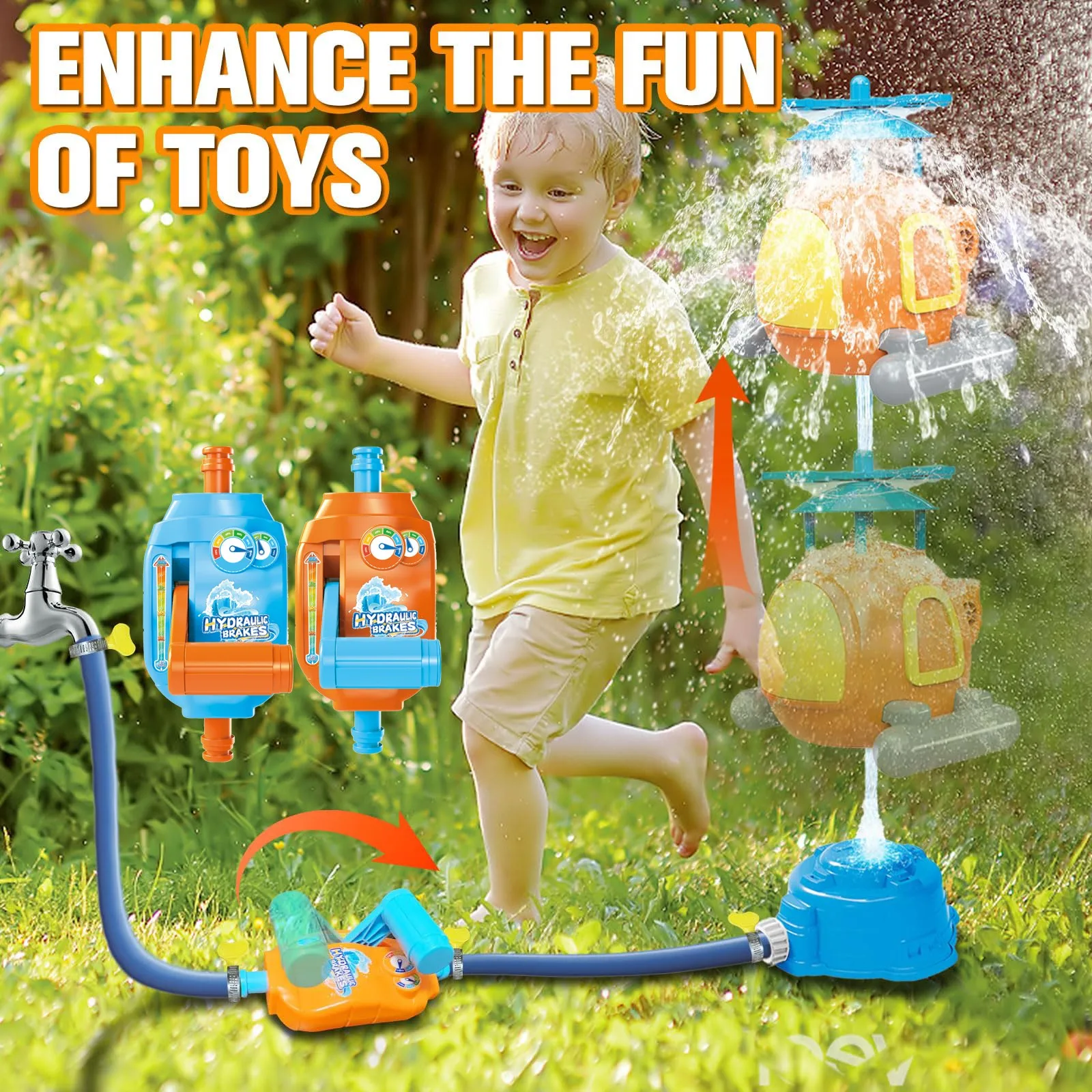 Водные Игрушки Для Разбрызгивателей Универсальные Детские Аксессуары Водяных