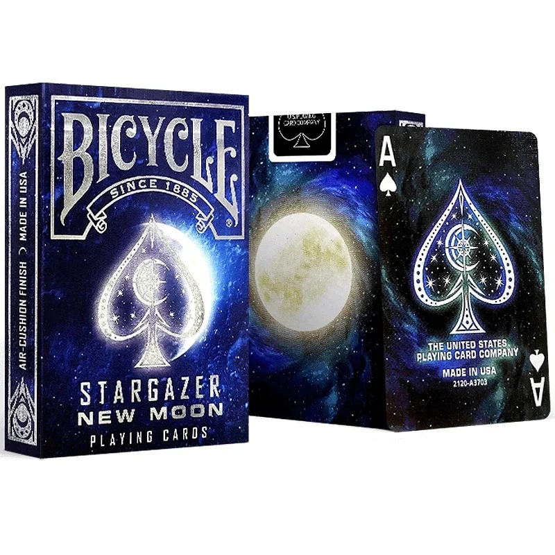 bicycle-mirrazer-new-moon-carte-da-gioco-space-galaxy-deck-poker-da-collezione-giochi-di-carte-magiche-per-mago-professionista