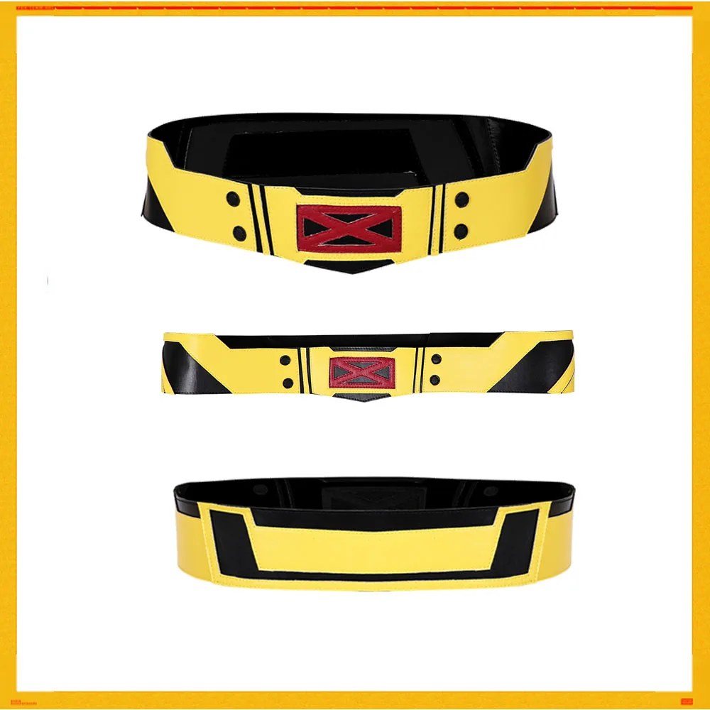 Пояс с волком и логаном ремни из искусственной кожи для косплея взрослых мужчин