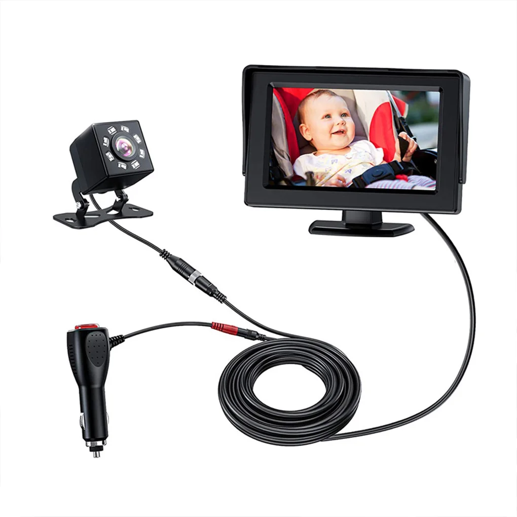 

Universal Wireless 170 Degrees Wide Angle Baby Camera Real Time Vehicle Surveillance Back Seat Infant Camcorder