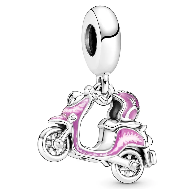 Оригинальные розовые Подвески в виде скутера планшетов осьминогов попугаев