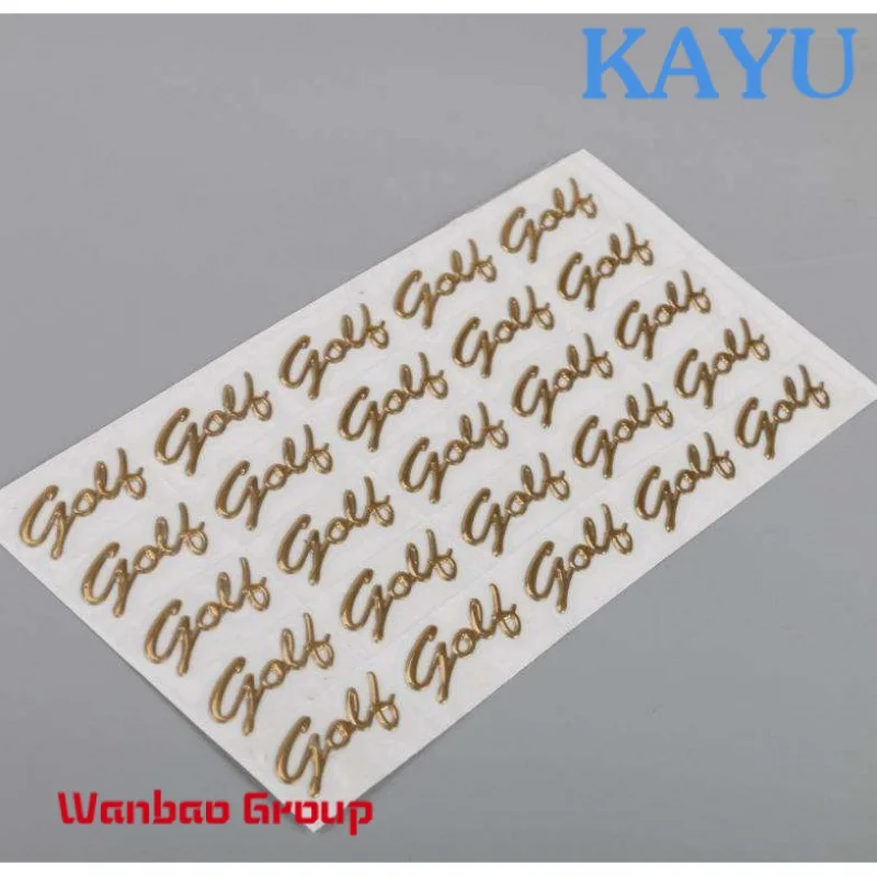 Рисунок 5 - Индивидуальные золотые трехмерные