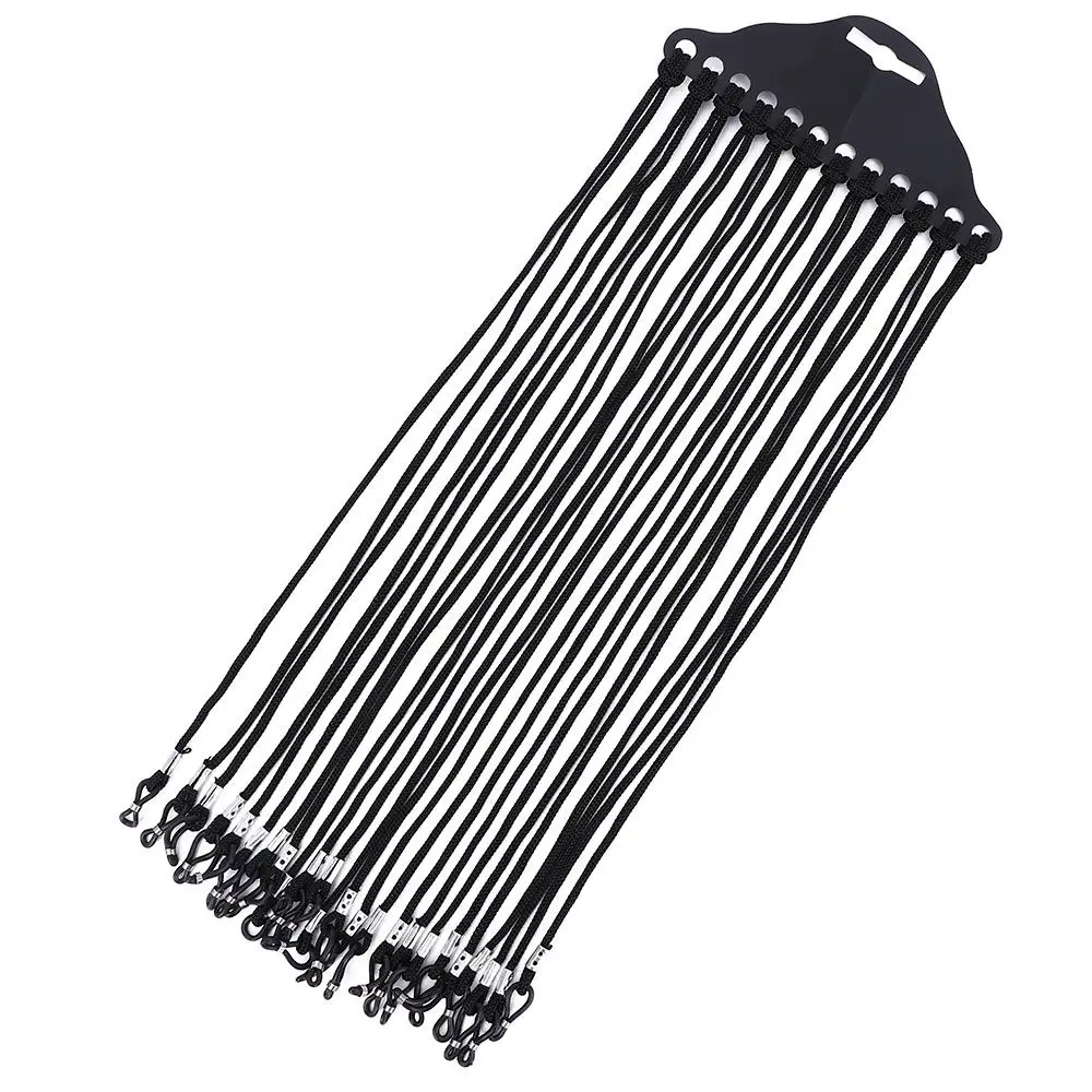 

Черные очки, солнцезащитные очки, нейлоновый держатель для очков, ремешок на шею, для чтения