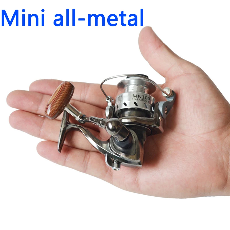Professional Fishing Reel Spinning Roller Wheel Mini Micro Lure Ultra Small Tiny Fish Tackle Metal Left/Right Hand Fishing Reels enlarge