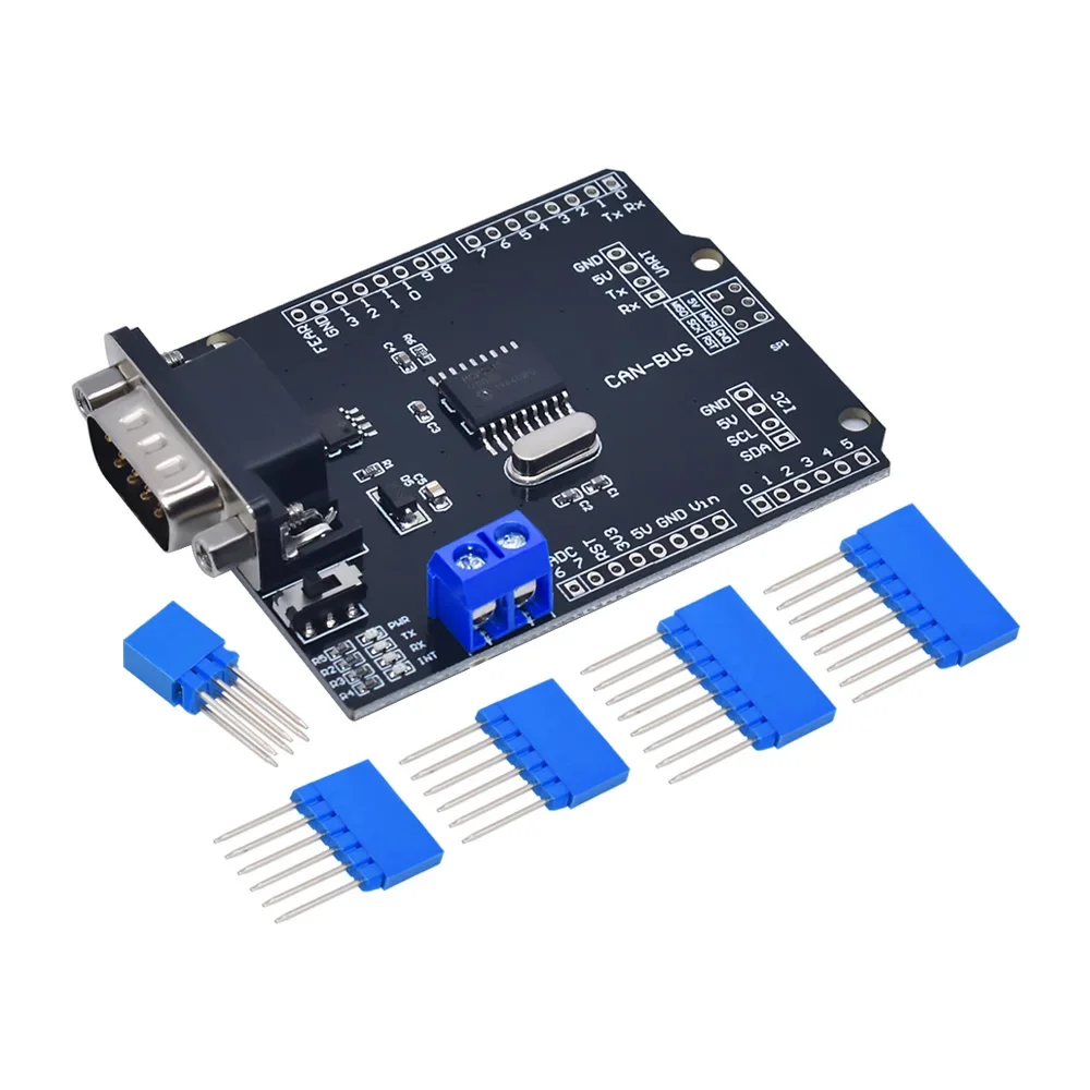 MCP2515 EF02037 CAN BUS щит контроллера платы связи высокая скорость CAN V2.0B модуль для Arduino для Freaduino DIY KIT