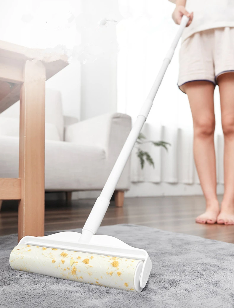 

Короткая наклейка ролик для очистки домашней кровати, роликовая щетка для чистки одежды, липкий ролик для удаления липкой роликовой щетки