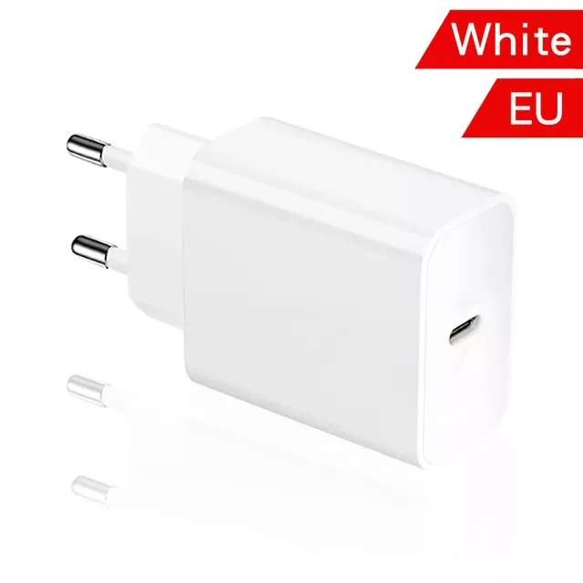 

New in 20W USB Type C Charger Adapter Fast Phone Charge For iPhone 13 12 11 Pro Max Mini Xs Xr iPad phone case power bank