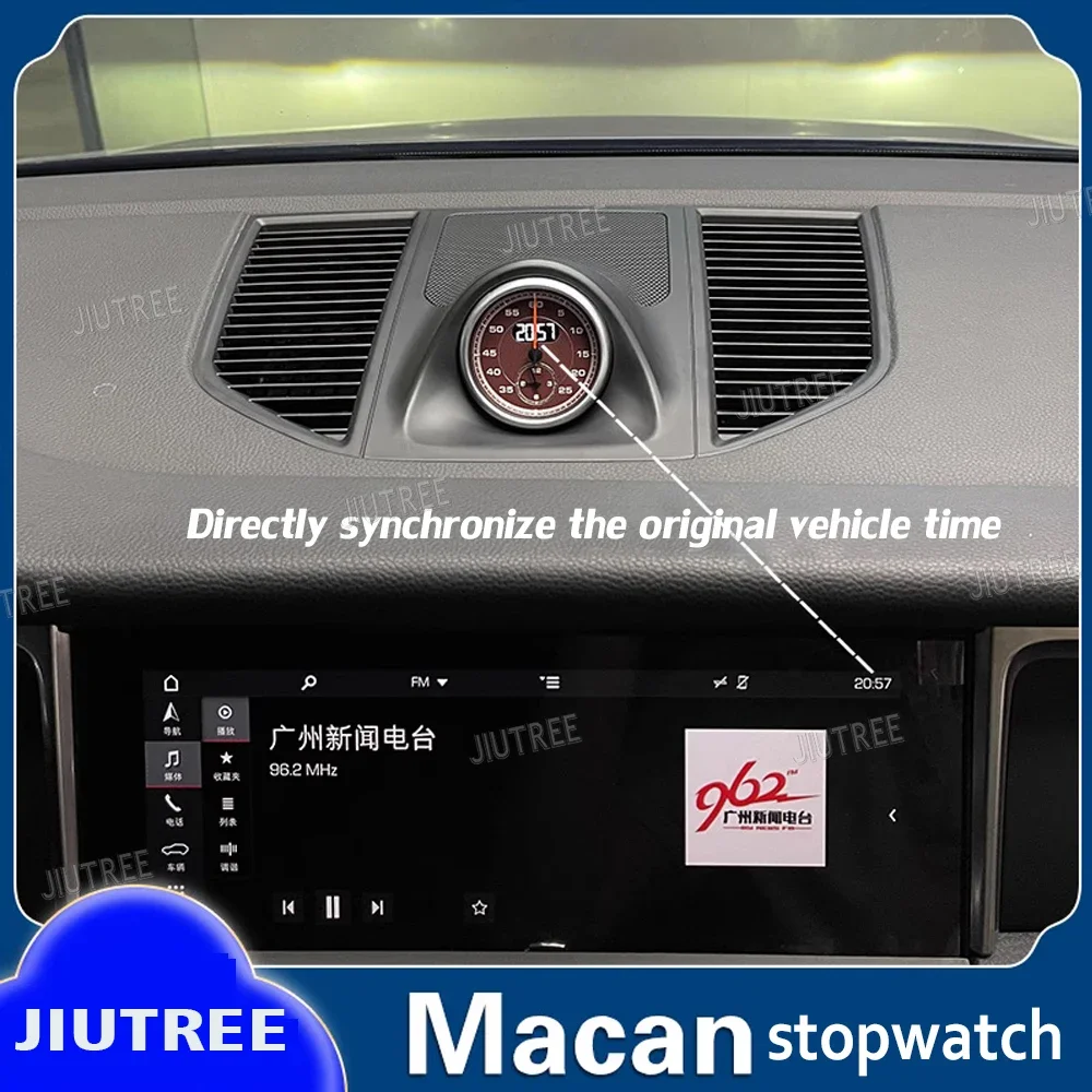 Приборная панель автомобиля секундомер украшение крышка часов поддержка Sport Chrono