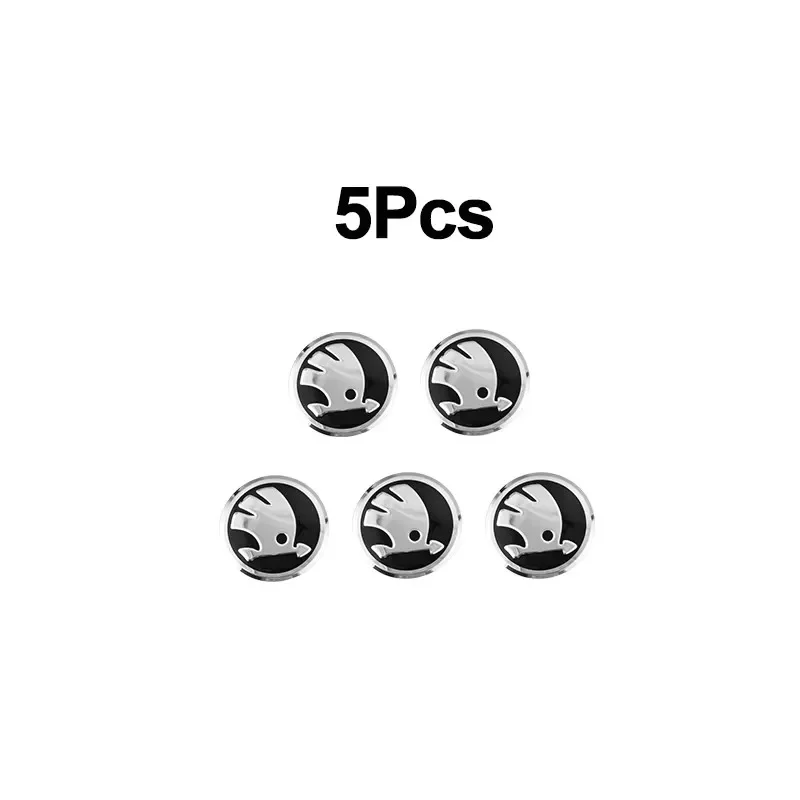 

10 мм наклейка на удаленный ключ автомобиля, алюминиевая эмблема, наклейка для Skoda Enyaq A7 Octavia Kodiaq Fabia Superb Rapid Kamiq Karoq Derivati Yeti