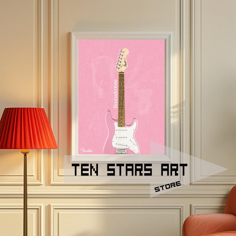 Beabadoobee музыкальная гитара плакат печать на холсте Singer поклонники искусство для
