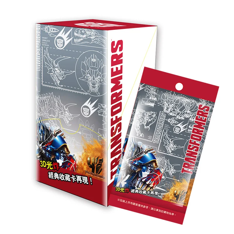Новые игральные карты Трансформеры боевой герой коллекционная карточка Optimus Prime
