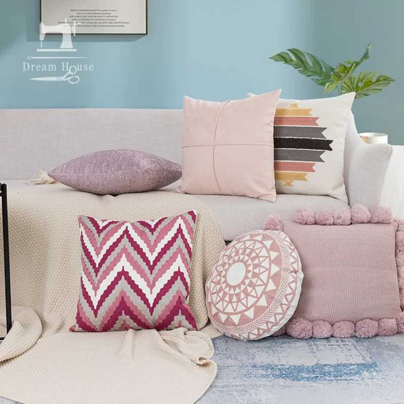 

Modern ins style home model room sofa cushion pillow