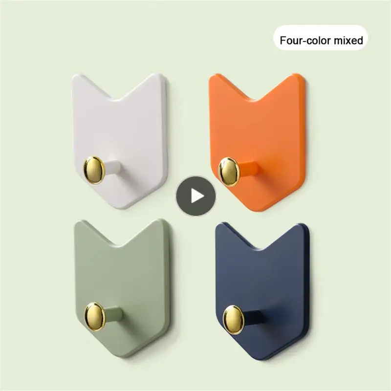 

Пластиковая вешалка для одежды, самоклеящиеся универсальные Крючки-органайзеры, крючки для ключей, без следов, вешалка для полотенец, Полка Для ванны и душа