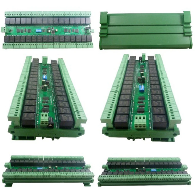 32 канала 03 06 16 MODBUS RTU RS485 SPDT Релейная плата 485 Переключатель дистанционного