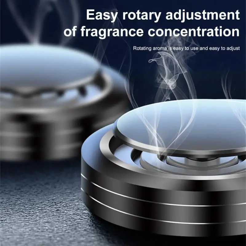 

Aluminum Alloy Car Ornaments Creative Mini Car Aromatherapy Seat Creative New Long-lasting Fragrance Concentration