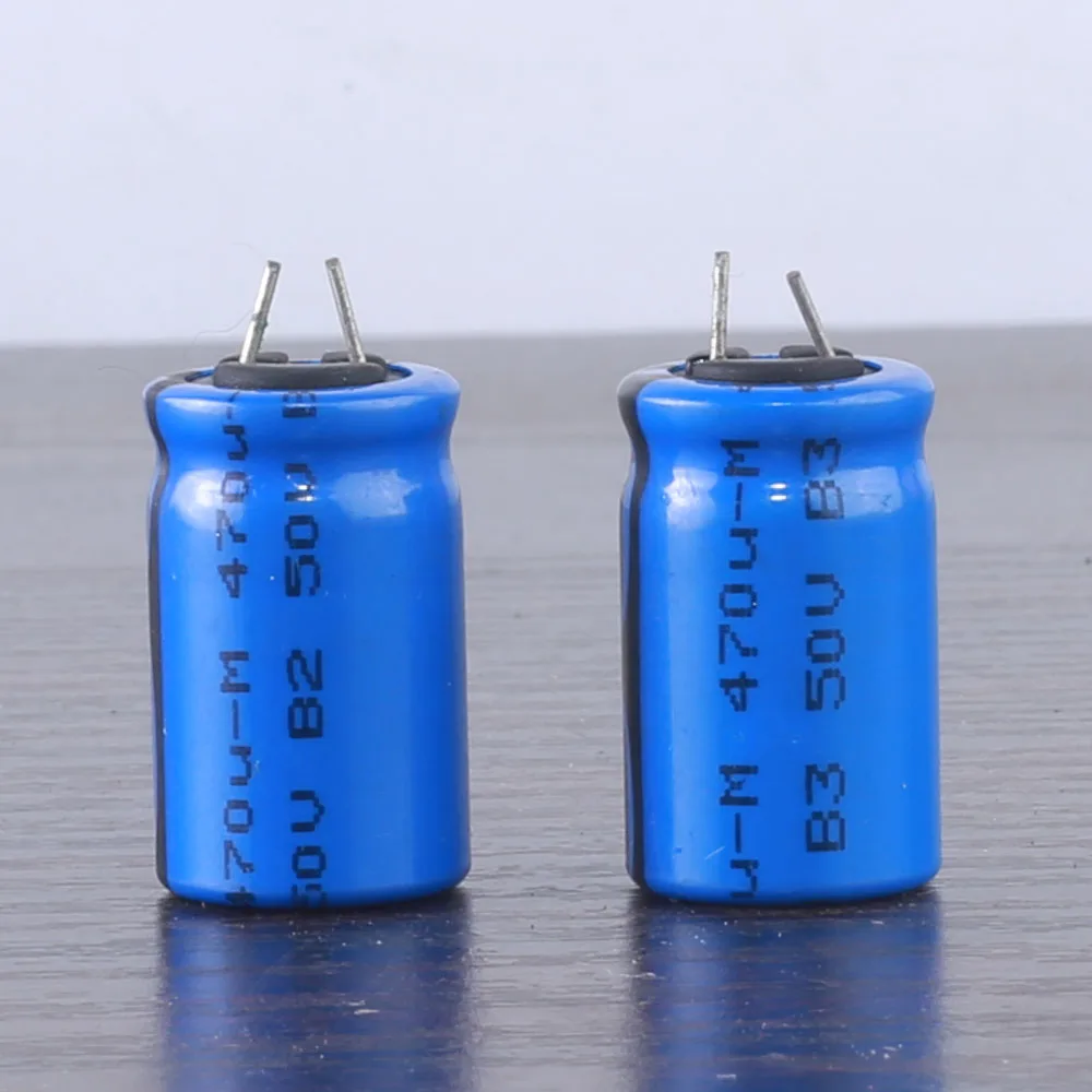 

10 шт., электролитический конденсатор PHILIPS BC 150 470uF 50V 470mfd 12,5*20 мм 105 ℃