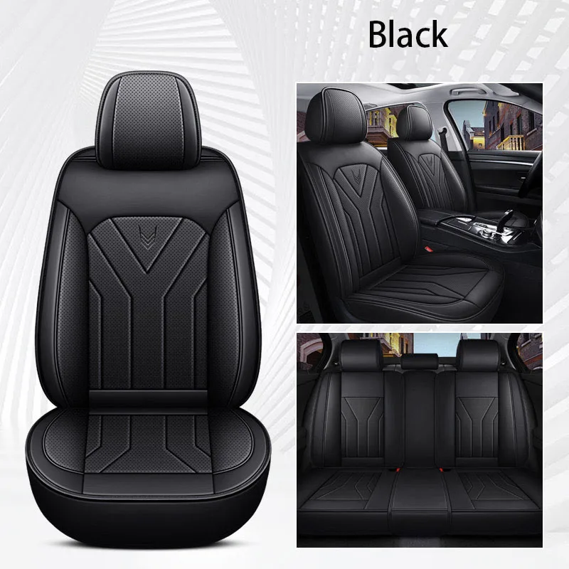 Универсальные кожаные чехлы на сиденья автомобиля для Honda CR-V e:NS1 HR-V INSPIRE LIFE UR-V XR-V