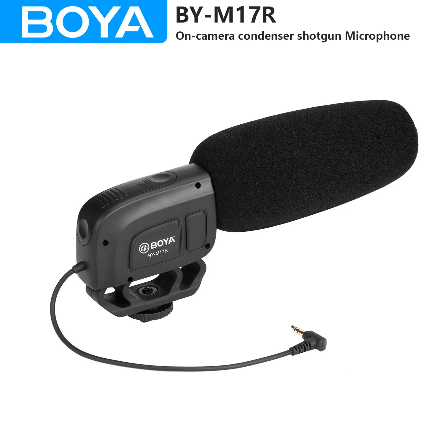 BOYA BY-M17R конденсаторный микрофон для DSLR-видеокамеры