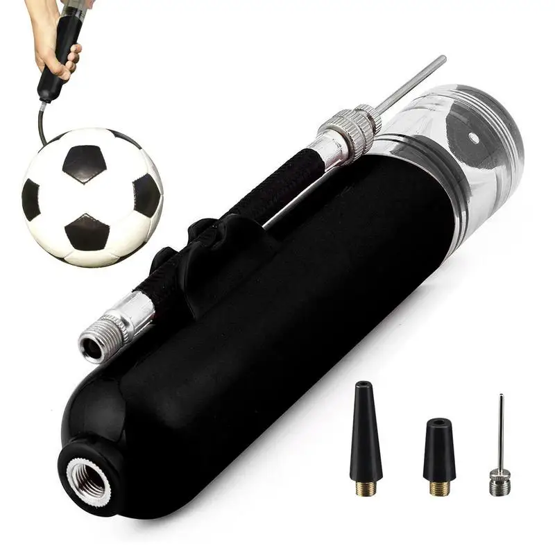 

Hand Pump For Inflatables Handheld Soccer Pump Air Pump For Balls Push & Pull Inflating System Football & Soccer Ball Air Pump
